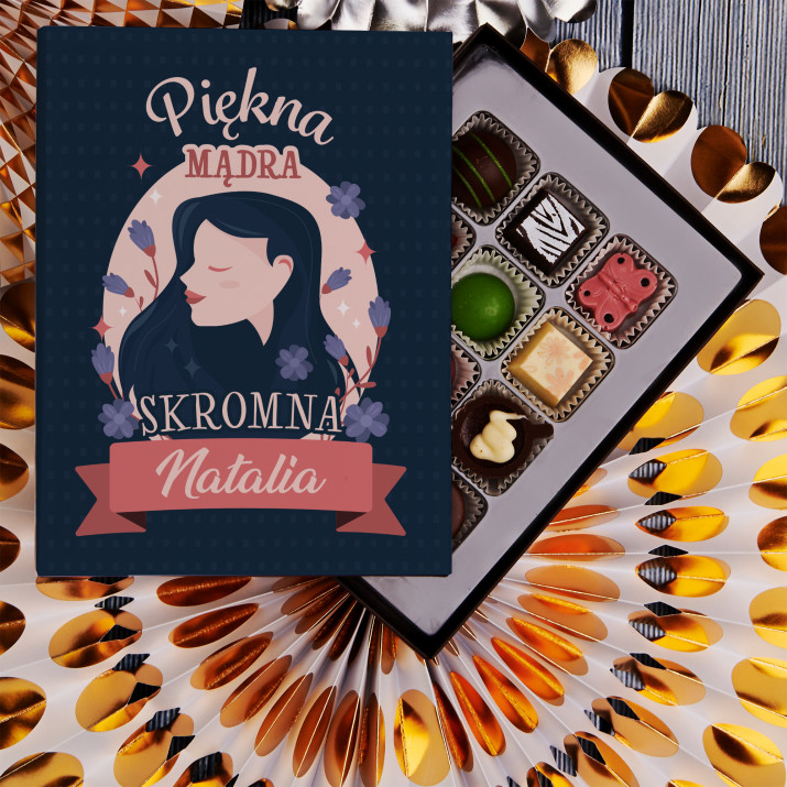 Piękna mądra skromna - Praliny z belgijskiej czekolady